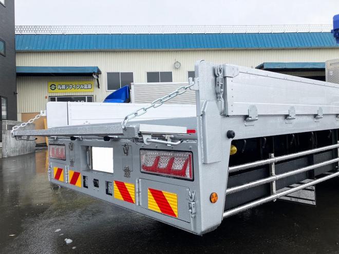 プロフィア未使用　4段ラジコンクレーン車　セルフローダー　重機運搬車ウインチ付　大型トラック　nht