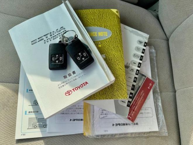 エスティマハイブリッドハイブリッド2.4Ｘ　7人乗り　４ＷＤ　ナビTV・Bカメラ・フリップダウンM・Bluetooth 4WD 2400 5Dr