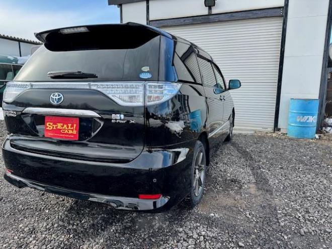 エスティマハイブリッドハイブリッド2.4Ｘ　7人乗り　４ＷＤ　ナビTV・Bカメラ・フリップダウンM・Bluetooth 4WD 2400 5Dr