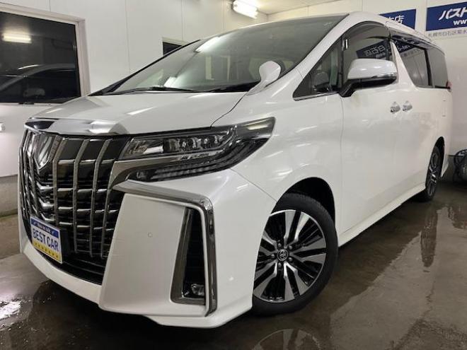 アルファードＳ　Ｃパッケージ後期型　本州仕入　ワンオーナー　寒冷地仕様　禁煙車　プリクラッシュ　レーダークルーズ　パーキングサポートブレーキ　レーントレーシング　純正１８インチＡＷ　社外１７ＡＷ＋スタッドレスタイヤ付　純正ナビ（フルセグ地デジ　Ｂｌｕｅｔｏｏｔｈ）＋バックカメラ　両側パワースライドドア　パワーバックドア　純正ブラックレザーシート　電動オットマン　三眼ＬＥＤヘッドライト　前後ドライブレコーダー　両席シートヒーター＆クーラー 4WD 2500 5Dr