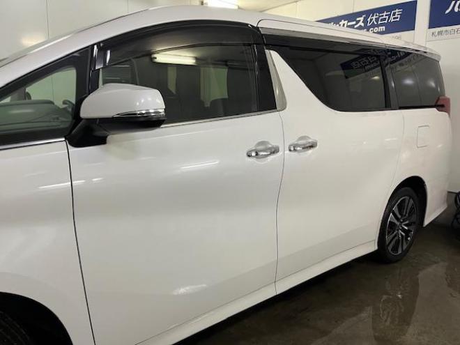 アルファードＳ　Ｃパッケージ後期型　本州仕入　ワンオーナー　寒冷地仕様　禁煙車　プリクラッシュ　レーダークルーズ　パーキングサポートブレーキ　レーントレーシング　純正１８インチＡＷ　社外１７ＡＷ＋スタッドレスタイヤ付　純正ナビ（フルセグ地デジ　Ｂｌｕｅｔｏｏｔｈ）＋バックカメラ　両側パワースライドドア　パワーバックドア　純正ブラックレザーシート　電動オットマン　三眼ＬＥＤヘッドライト　前後ドライブレコーダー　両席シートヒーター＆クーラー 4WD 2500 5Dr