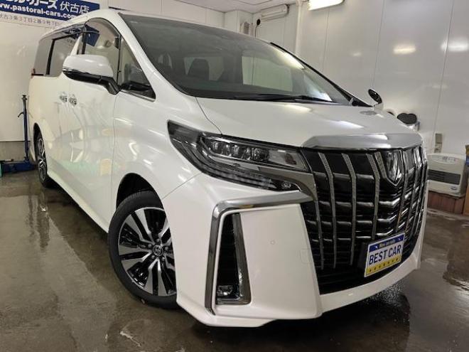 アルファードＳ　Ｃパッケージ後期型　本州仕入　ワンオーナー　寒冷地仕様　禁煙車　プリクラッシュ　レーダークルーズ　パーキングサポートブレーキ　レーントレーシング　純正１８インチＡＷ　社外１７ＡＷ＋スタッドレスタイヤ付　純正ナビ（フルセグ地デジ　Ｂｌｕｅｔｏｏｔｈ）＋バックカメラ　両側パワースライドドア　パワーバックドア　純正ブラックレザーシート　電動オットマン　三眼ＬＥＤヘッドライト　前後ドライブレコーダー　両席シートヒーター＆クーラー 4WD 2500 5Dr