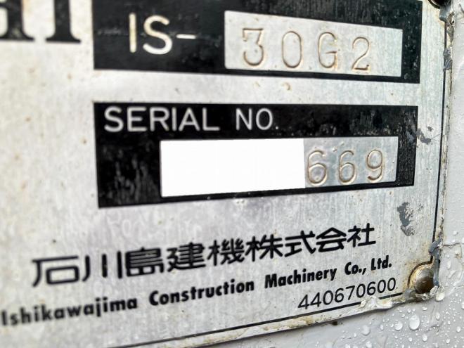 バックホーIHI　中古　IS-30G2