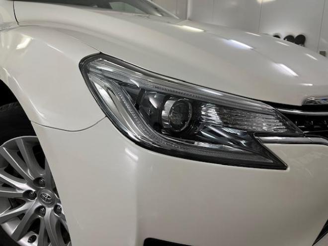 マークX２５０Ｇ　Ｆｏｕｒ　本州仕入　寒冷地仕様　禁煙車　ＷＡＫＯＳバリアスコーティング済　純正１６インチＡＷ　社外１６ＡＷ＋スタッドレスタイヤ付　純正ナビ（フルセグ地デジ　ＤＶＤ再生　Ｂｌｕｅｔｏｏｔｈ対応）＋バックカメラ　純正エンジンスターター　ＰＵＳＨスタート　スマートキー　フロントガラス熱線　ミラーヒーター　運転席パワーシート　タイミングチェーン車　ＨＩＤヘッドライト　横滑り防止装置　ＥＴＣ 4WD 2500 5Dr