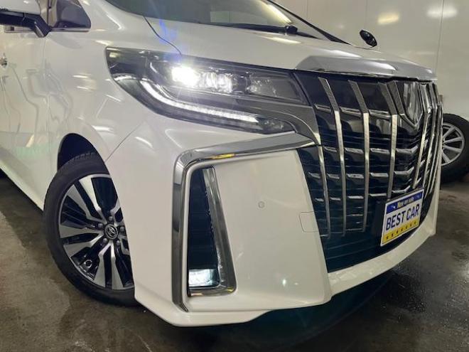 アルファードＳ　Ｃパッケージ後期型　ワンオーナー　寒冷地仕様　禁煙車　プリクラッシュ　レーダークルーズ　パーキングサポートブレーキ　レーントレーシング　純正１８インチＡＷ　社外１７ＡＷ＋スタッドレスタイヤ付　純正ナビ（フルセグ地デジ　Ｂｌｕｅｔｏｏｔｈ）＋バックカメラ　デジタルインナーミラー　両側パワースライドドア　パワーバックドア　純正ブラックレザーシート　電動オットマン　三眼ＬＥＤヘッドライト　前後ドライブレコーダー 4WD 2500 5Dr