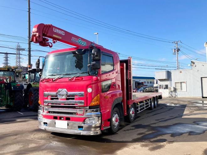 プロフィア中古　4段ラジコンセルフクレーン車　大型トラック