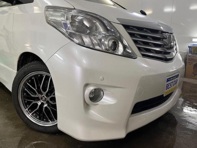 アルファード２４０Ｓ　リミテッド　本州仕入　禁煙車　ＷＡＫＯＳバリアスコーティング済　シュタイナー１８インチＡＷ　純正１６ＡＷ＋スタッドレスタイヤ付　両側パワースライドドア　純正ナビ（地デジ　ＤＶＤ再生）＋バックカメラ　前後コーナーセンサー　横滑り防止装置　ＨＩＤ　ＥＴＣ 　タイミングチェーン 4WD 2400 5Dr