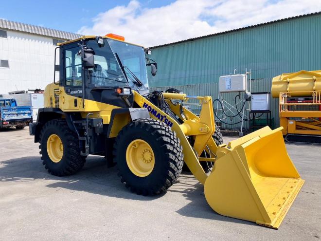 ホイールローダコマツ　中古　WA100-8　汎用マルチプラウ付