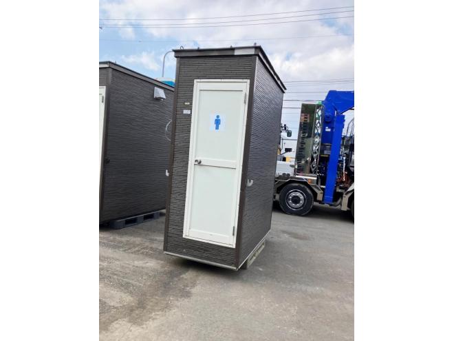 仮設トイレ中古　プレハブ式　簡易水洗トイレ　男性用　シングル