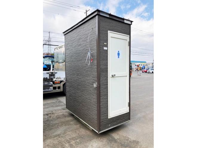 仮設トイレ中古　プレハブ式　簡易水洗トイレ　男性用　シングル