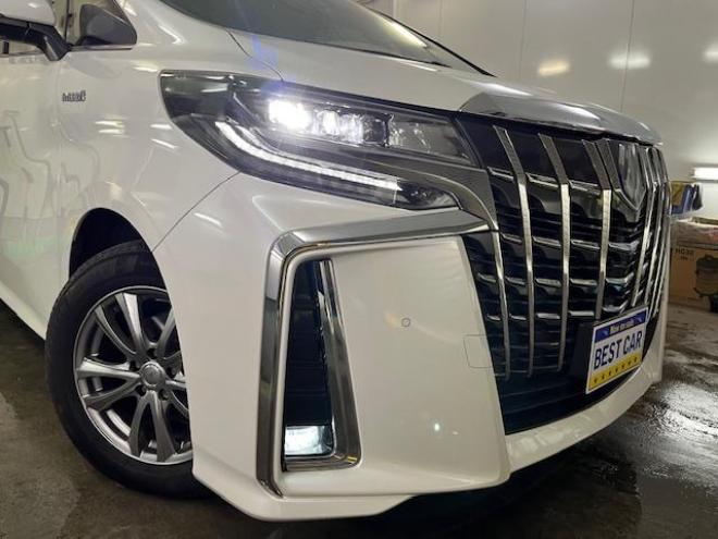 アルファードハイブリッドＳＲ　Ｃパッケージ　本州仕入　ワンオーナー　寒冷地仕様　禁煙車　電動ツインサンルーフ　ＪＢＬサウンド　プリクラッシュ　レーダークルーズ　社外１７インチＡＷ　社外１７ＡＷ＋スタッドレスタイヤ付　純正ナビ（フルセグ地デジ　ＤＶＤ再生　Ｂｌｕｅｔｏｏｔｈ）＋バックカメラ　純正リアフリップダウンモニター　全方位カメラ　デジタルインナーミラー　両側パワースライドドア　パワーバックドア　純正ブラックレザーシート　電動オットマン　ＬＥＤヘッドライト　純正ドライブレコーダー 4WD 2500 5Dr