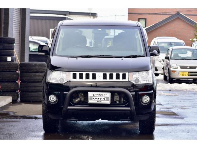 デリカＤ：５　Ｄパワーパッケージ　４WD　本州仕入　ワンオーナー　新品リフトアップ　アルパインフリップダウンモニター　新品バンパーガード　両側電動スライドドア　シートヒーター　ＥＴＣ