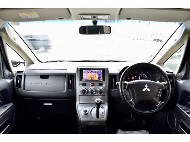 デリカＤ：５　Ｄパワーパッケージ　４WD　本州仕入　ワンオーナー　新品リフトアップ　アルパインフリップダウンモニター　新品バンパーガード　両側電動スライドドア　シートヒーター　ＥＴＣ