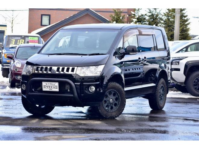 デリカＤ：５　Ｄパワーパッケージ　４WD　本州仕入　ワンオーナー　新品リフトアップ　アルパインフリップダウンモニター　新品バンパーガード　両側電動スライドドア　シートヒーター　ＥＴＣ