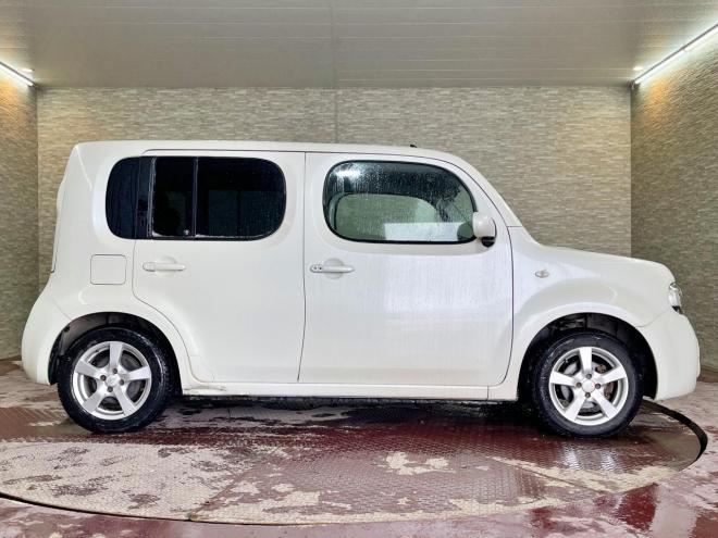 キューブ15X FOUR 4WD 5年保証 スマキー ナビTV エンスタ 寒冷地仕様 禁煙 車検整備2年付 修復歴無