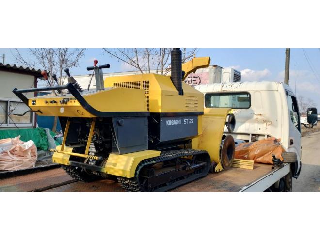 除雪機コバシST25ディーゼル25馬力ツインローターローリング