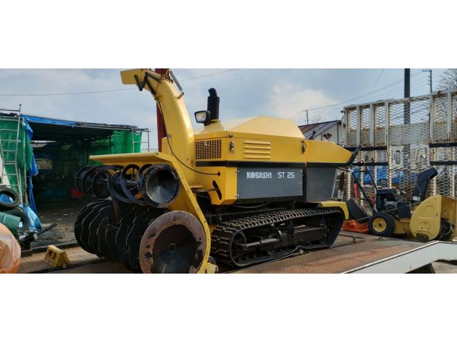 除雪機コバシST25ディーゼル25馬力ツインローターローリング