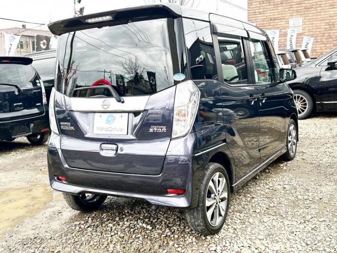 デイズルークス660ハイウェイスター ターボ 4WD　ローンが不安な方＜優遇ローン＞本州仕入　両側パワスラ　バックカメラ 4WD