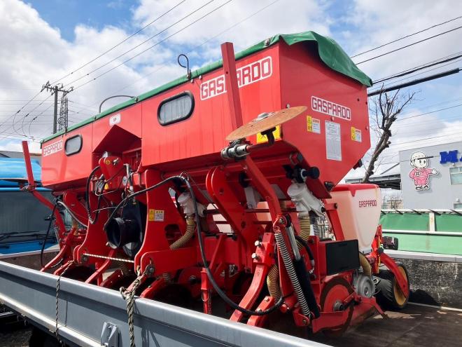 アタッチメントガスパルド　中古　真空播種機　農機具