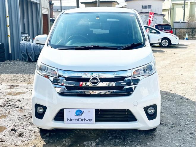 デイズ660ハイウェイスターX 4WD　ローンが不安な方＜優遇ローン＞1年保証　本州仕入　　スマキー　社外AW