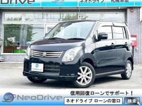 ワゴンR　660FXリミテッドII 4WD　ローンが不安な方＜優遇ローン＞　本州仕入 ナビ　シートヒーター　ワンセグ