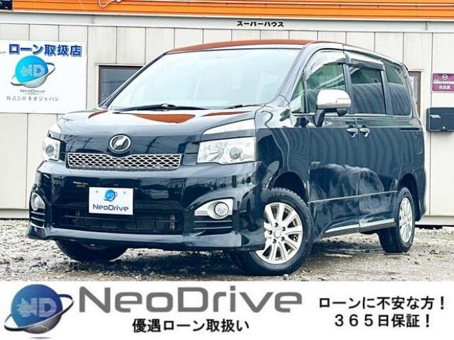 ヴォクシー2.0ZS煌Ⅱ 4WD　ローンが不安な方＜優遇ローン＞　1年保証付　後期型　寒冷地　純正ナビ