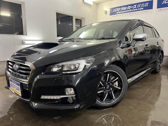 レヴォーグ１．６ＧＴ－Ｓアイサイト　アドバンスドＰＫＧ　スバルＤＩＴツインカムターボ　禁煙車　シュタイナー１８インチＡＷ＋新品夏タイヤ　純正１７ＡＷ＋スタッドレスタイヤ付　純正ナビ（フルセグ地デジ　ＤＶＤ再生　Ｂｌｕｅｔｏｏｔｈ）＋バックカメラ　ＬＥＤヘッドライト　エンジンスターター　ドライブレコーダー　オプション５連デイライト　クルーズコントロール　両席パワーシート　アイドリングストップ　パドルシフト　ＥＴＣ 4WD 1600 5Dr