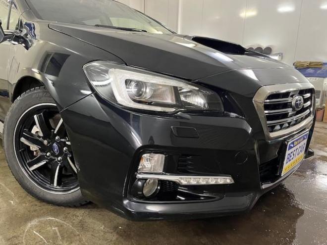 レヴォーグ１．６ＧＴ－Ｓアイサイト　アドバンスドＰＫＧ　スバルＤＩＴツインカムターボ　禁煙車　シュタイナー１８インチＡＷ＋新品夏タイヤ　純正１７ＡＷ＋スタッドレスタイヤ付　純正ナビ（フルセグ地デジ　ＤＶＤ再生　Ｂｌｕｅｔｏｏｔｈ）＋バックカメラ　ＬＥＤヘッドライト　エンジンスターター　ドライブレコーダー　オプション５連デイライト　クルーズコントロール　両席パワーシート　アイドリングストップ　パドルシフト　ＥＴＣ 4WD 1600 5Dr