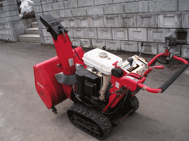 除雪機ヤンマー　８馬力除雪機　ＹＳＲ－80Ｘ　シューター左右電動式　