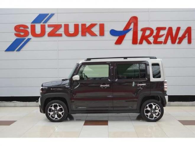 ハスラーJスタイルII ターボ 4WD　1オーナーハイブリッド4WDターボ全方位ナビ 660