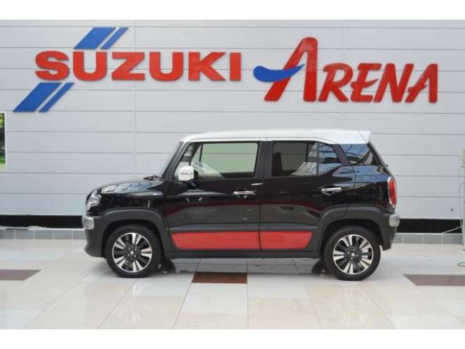 クロスビー1.0 ハイブリッド MZ ブラウンアクセントパッケージ装着車 4WD　ワンオーナーセーフティサポート全方位ナビ 1000