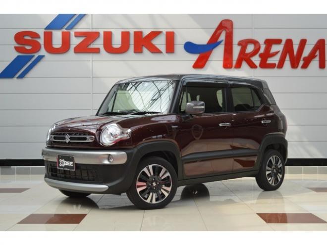 クロスビー1.0 ハイブリッド MZ ブラウンアクセントパッケージ装着車 4WD　1オーナーセーフティサポート8インチナビTV 1000