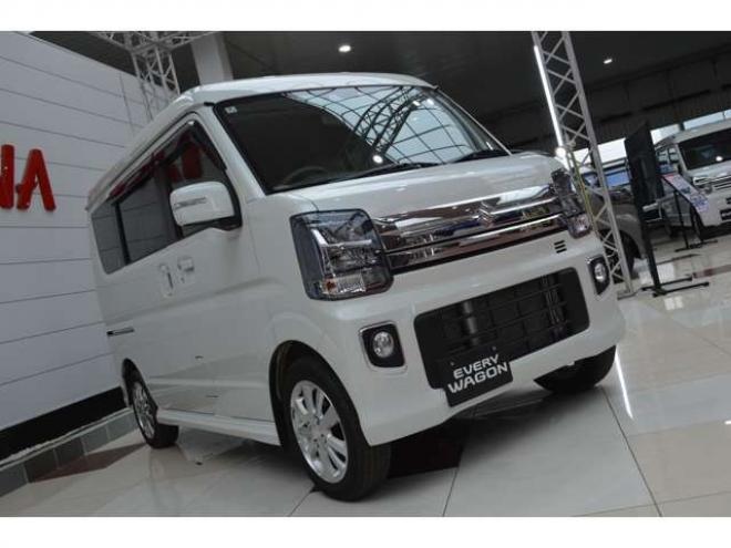 エブリィワゴン PZターボスペシャル ハイルーフ 4WD　1オーナー車セーフティサポート両側PスラD 660