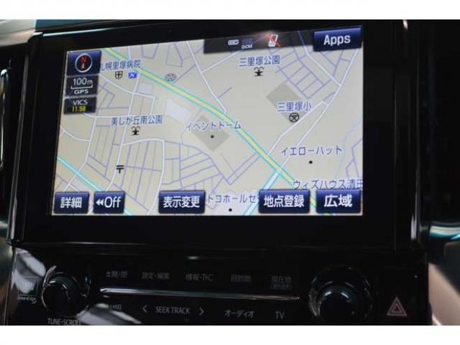 アルファードハイブリッド 2.5 エグゼクティブ ラウンジ S E-Four 4WD　セーフティセンス純正ナビフリップダウンM 2500
