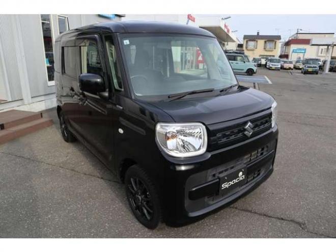 スペーシアハイブリッド G 衝突被害軽減ブレーキ非装着車　ナビ　TV　エンジンスターター　ETC 2WD 660