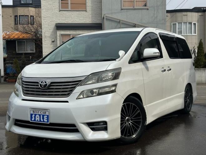 ヴェルファイア2.4 Z プラチナセレクション 4WD　ALPNEフリップダウンモニター　ETC 2400