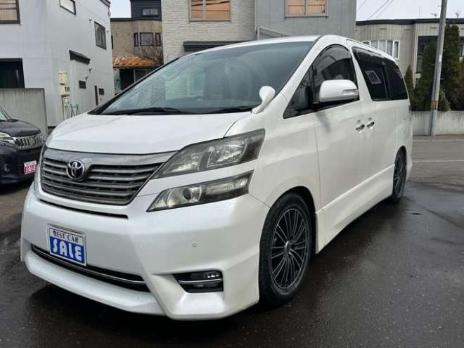 ヴェルファイア2.4 Z プラチナセレクション 4WD　ALPNEフリップダウンモニター　ETC 2400