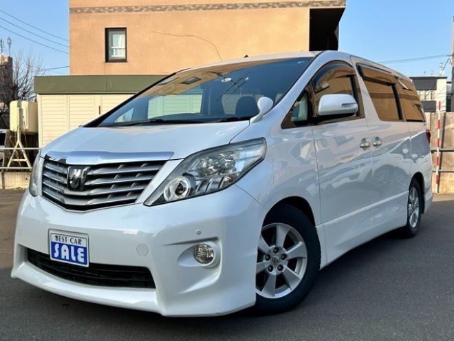 アルファード2.4 240S 4WD　ナビフルセグTVバックモニター　パワスラ 2400