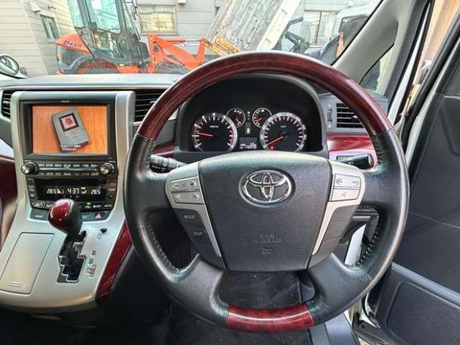 アルファード2.4 240S 4WD　ナビフルセグTVバックモニター　パワスラ 2400