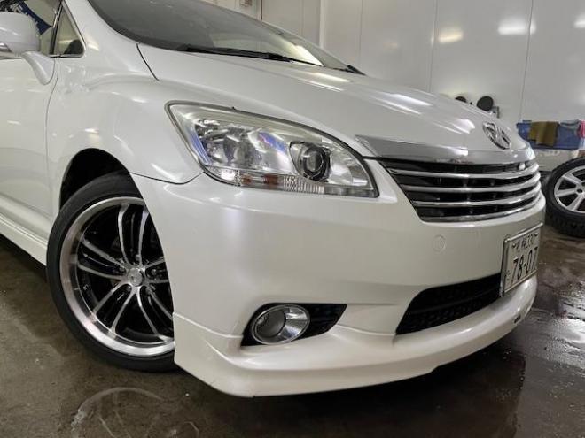 マークXジオ２４０Ｇ　エアリエル　ワンオーナー　禁煙車　フルモデリスタスポイラー　ＷＡＫＯＳバリアスコーティング済　ＷＲＥＳＴ１８インチＡＷ＋新品夏タイヤ　純正１６ＡＷ＋スタッドレスタイヤ付　ストラーダＳＤナビ（フルセグ地デジ　ＤＶＤ再生　Ｂｌｕｅｔｏｏｔｈ）　エンジンスターター　ＰＵＳＨスタート　スマートキー　フロントガラス熱線　横滑り防止装置　両席パワーシート　タイミングチェーン車　ＨＩＤ　ＥＴＣ 4WD 2400 5Dr