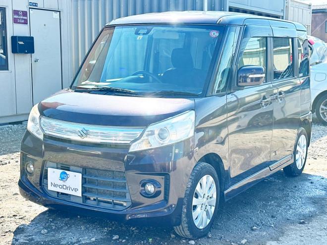 スペーシア660カスタムXSリミテッド 4WD　ローンが不安な方＜優遇ローン＞1年保証　本州仕入　両側パワースライド 4WD 660 5Dr