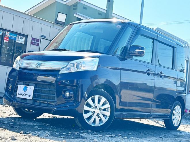 スペーシア660カスタムXSリミテッド 4WD　ローンが不安な方＜優遇ローン＞1年保証　本州仕入　両側パワースライド 4WD 660 5Dr