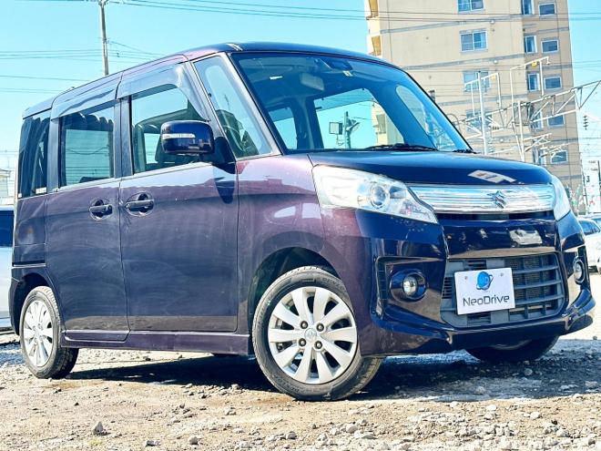 スペーシア660カスタムXSリミテッド 4WD　ローンが不安な方＜優遇ローン＞1年保証　本州仕入　両側パワースライド 4WD 660 5Dr