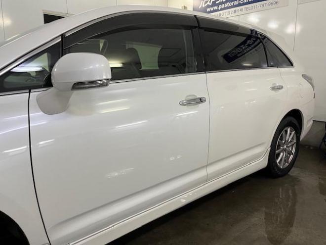 マークXジオ２４０Ｇ　エアリエル　ワンオーナー　寒冷地仕様　禁煙車　ＷＡＫＯＳバリアスコーティング済　純正１６インチＡＷ　社外１６ＡＷ＋スタッドレスタイヤ付　純正ＨＤＤナビ（フルセグ地デジ　ＤＶＤ再生　Ｂｌｕｅｔｏｏｔｈ　ミュージックサーバー）＋バックカメラ　純正エンジンスターター　ＰＵＳＨスタート　スマートキー　フロントガラス熱線　横滑り防止装置　タイミングチェーン車　ＨＩＤ　ＥＴＣ 4WD 2400 5Dr