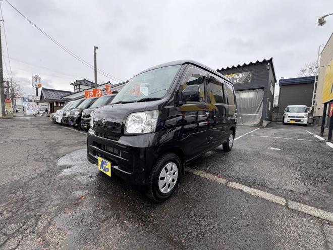 ハイゼットHIJET CARGO 4WD CRUSE TURBOワンオーナー　４速ターボ　フルセグナビ　格納ミラー　キーレス　バイザー 4WD 660 5Dr