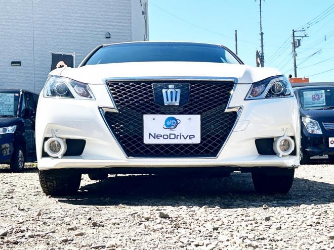 クラウンアスリート ハイブリッド2.5S Four 4WD　ローンが不安な方＜優遇ローン＞寒冷地　純正マルチナビ　フルセグTV 4WD