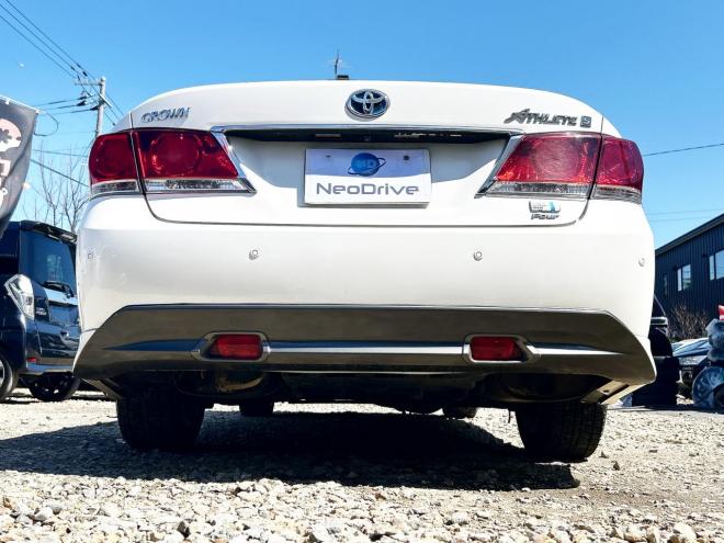 クラウンアスリート ハイブリッド2.5S Four 4WD　ローンが不安な方＜優遇ローン＞寒冷地　純正マルチナビ　フルセグTV 4WD