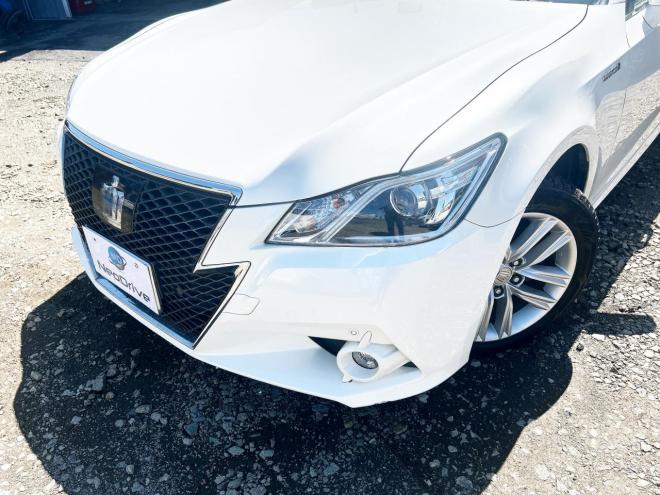 クラウンアスリート ハイブリッド2.5S Four 4WD　ローンが不安な方＜優遇ローン＞寒冷地　純正マルチナビ　フルセグTV 4WD