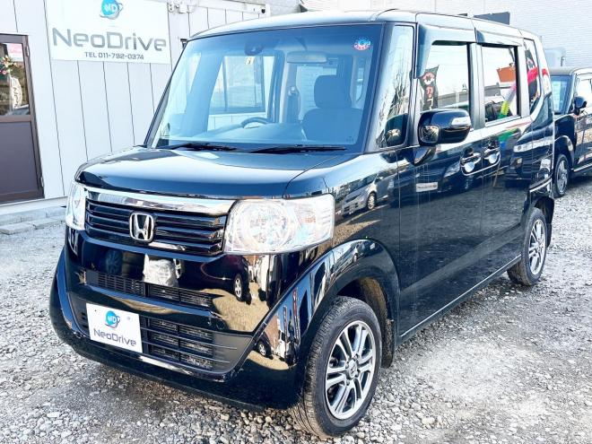 N-BOX660G Lパッケージ 4WD　ローンが不安な方＜優遇ローン＞　本州仕入　純正デッキ　片側PWスラ　アルミ