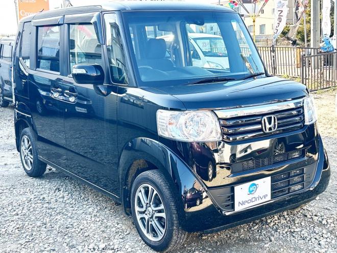 N-BOX660G Lパッケージ 4WD　ローンが不安な方＜優遇ローン＞　本州仕入　純正デッキ　片側PWスラ　アルミ